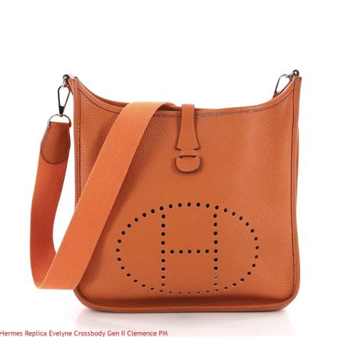 replica hermes evelyne strap|hermes crossbody strap.